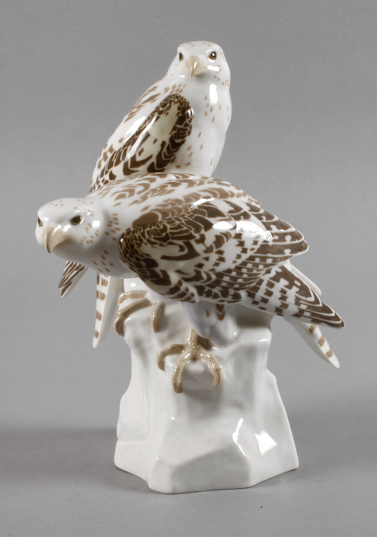 Meissen "Edelfalken auf Felsen"