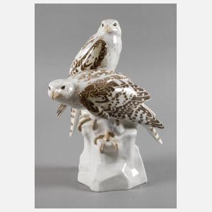 Meissen "Edelfalken auf Felsen"