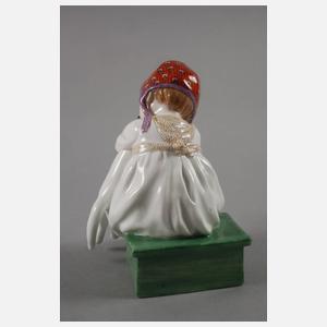 Meissen "Hentschelkind" mit Katze