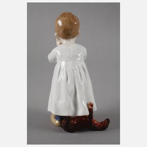 Meissen "Hentschelkind" mit Zwiebelmustertasse