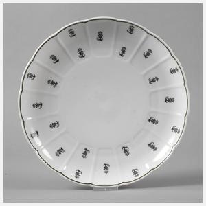 Selle Burgau Speiseteller Distelblütendekor