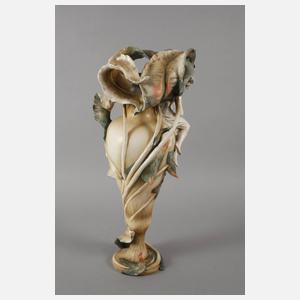 Volkstedt große figürliche Vase