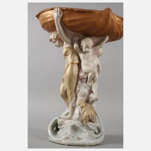 Böhmen großer figürlicher Tafelaufsatz