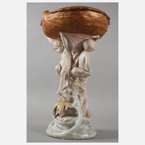 Böhmen großer figürlicher Tafelaufsatz