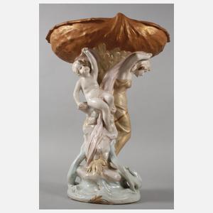 Böhmen großer figürlicher Tafelaufsatz