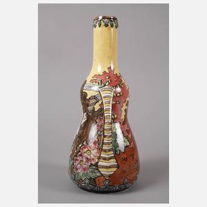 Royal Bonn Vase nach Alfons Mucha