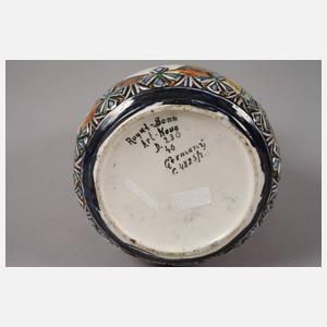 Royal Bonn Vase nach Alfons Mucha