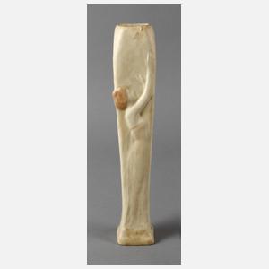 Wien Vase mit Frauenrelief