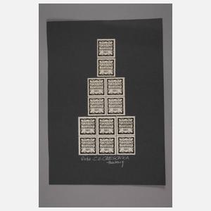 Seltenes Werbeblatt Wiener Werkstätte