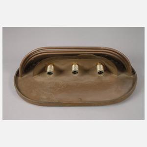 Drei Wandlampen Art déco