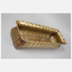 Zwei Blumenkästen Messing