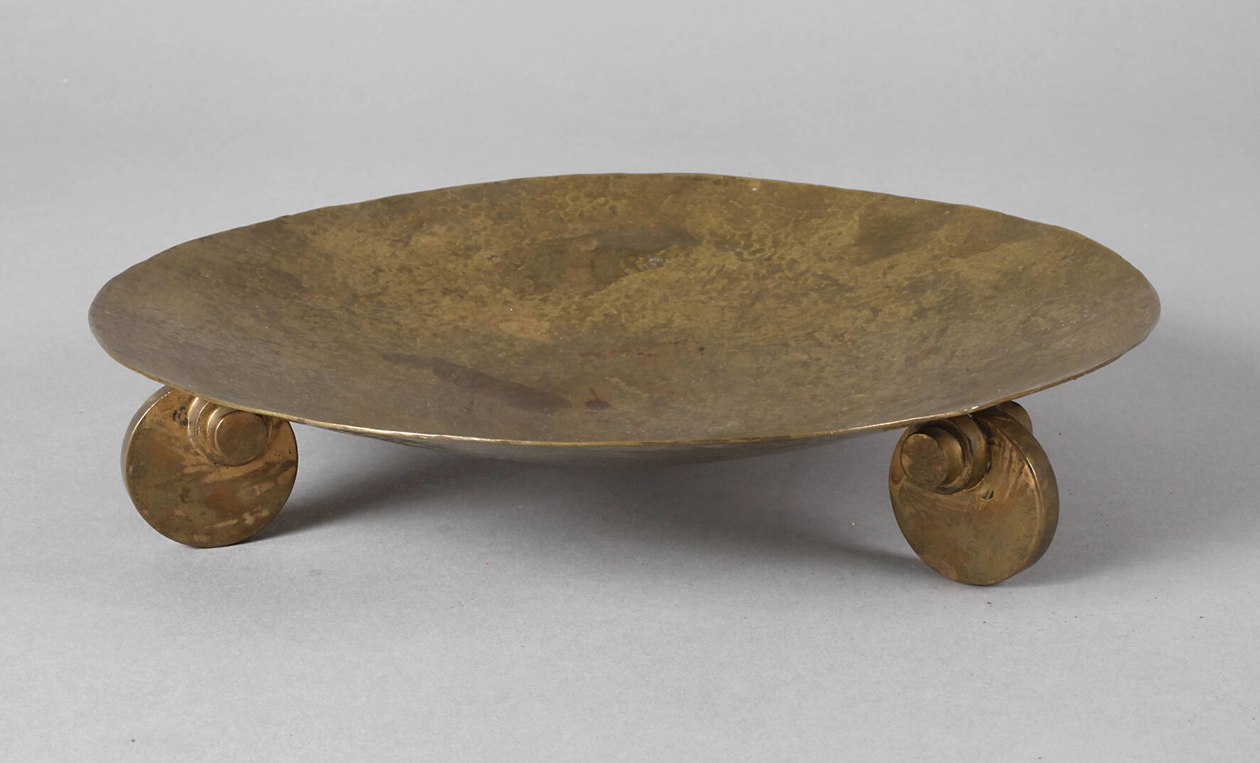 Messingschale Art déco