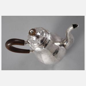 Silber Kaffeekanne Otto Bortenreuter Dresden