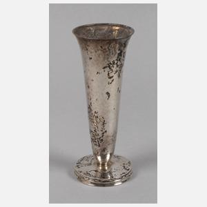 Silbervase Art déco
