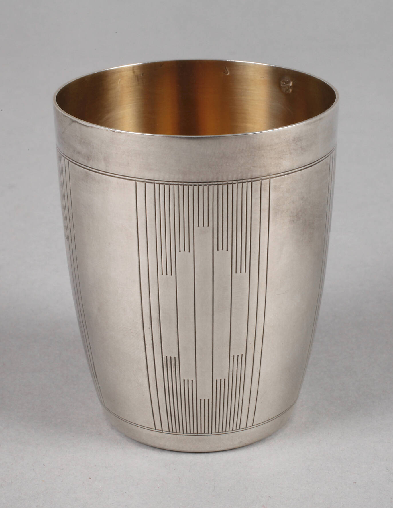 Silberbecher Art déco