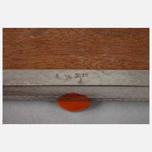 Art déco Deckeldose und kleiner Humidor