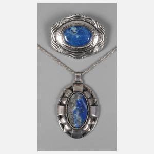 Anhänger und Brosche