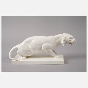 Löwe und Tiger Meissen Teichert