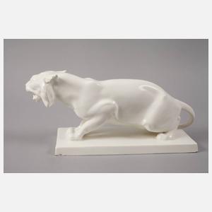 Löwe und Tiger Meissen Teichert