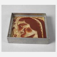 Edgar Böckman Keramikplatte in Metallfassung111