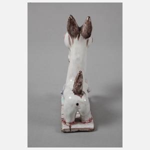 Walter Bosse Esel mit Blume