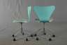 Paar Drehstühle Arne Jacobsen
