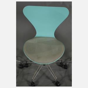 Paar Drehstühle Arne Jacobsen