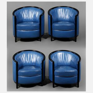 Vier Clubsessel