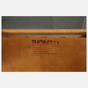 Sechs Stapelstühle Thonet