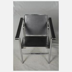 Zwei Armlehnsessel LC1