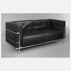 Ledersofa LC3