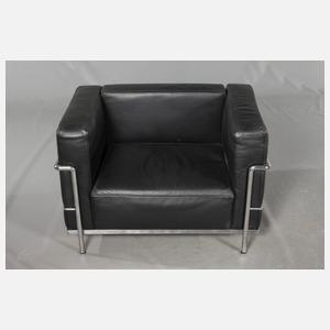 Zwei Clubsessel LC3