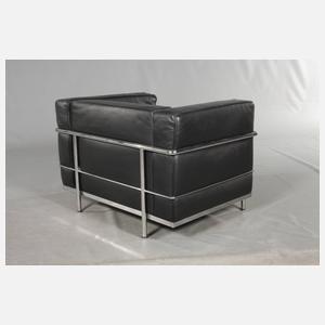 Zwei Clubsessel LC3