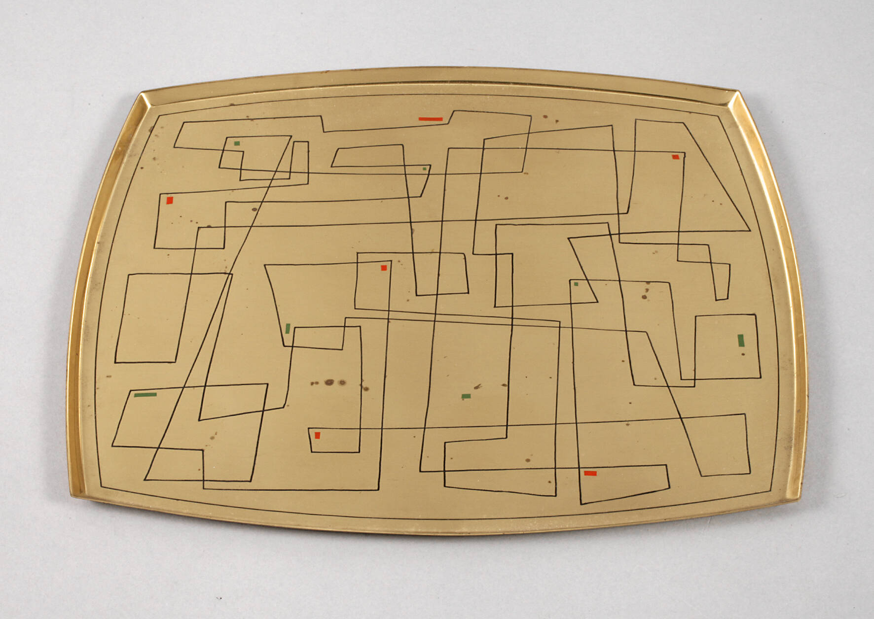 Messingtablett Design