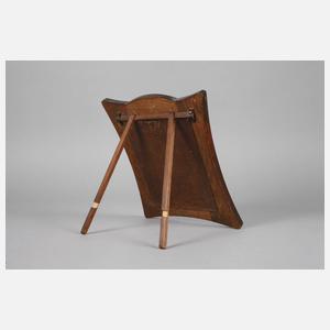 Porzellanbildplatte Kinderportrait Jugendstil