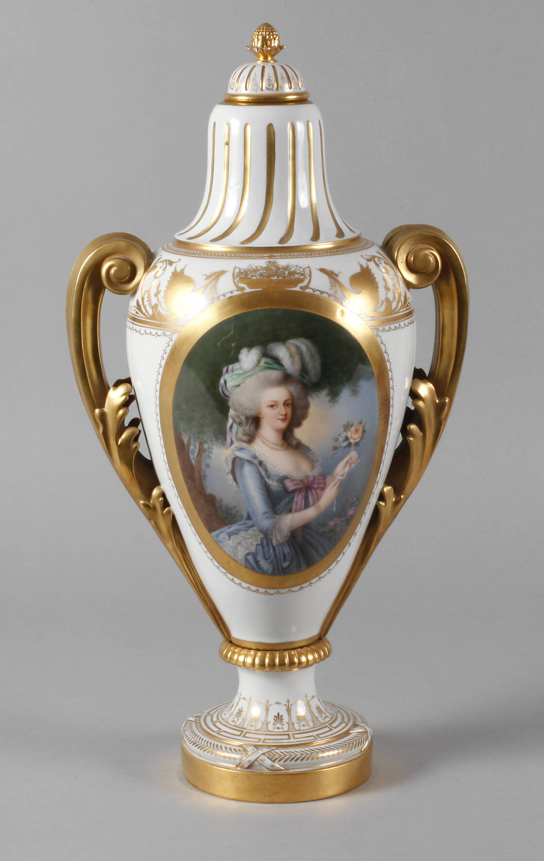 Rudolstadt große Amphorenvase