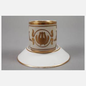 Zwei Biedermeier-Zylindertassen