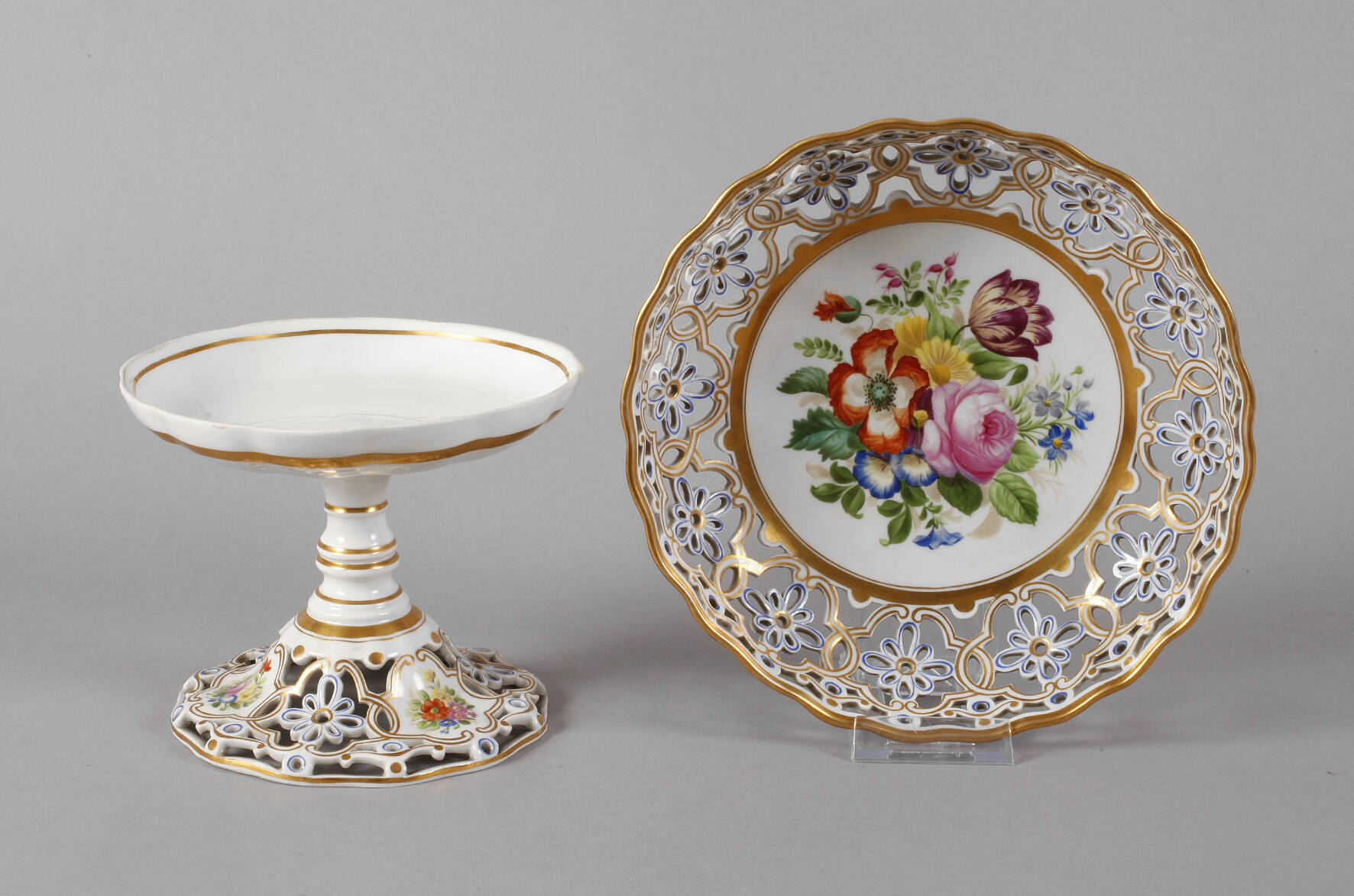 Alt-Wien Schale und Fußschale