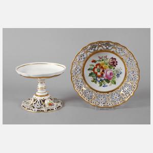 Alt-Wien Schale und Fußschale