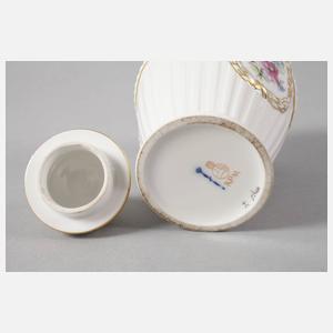 KPM Berlin kleine Deckelvase