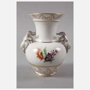 KPM Berlin Widderkopf-Vase