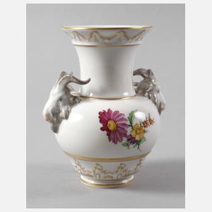 KPM Berlin Widderkopf-Vase