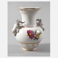KPM Berlin Widderkopf-Vase111