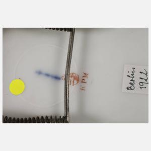 KPM Berlin Zierteller Blumenmalerei