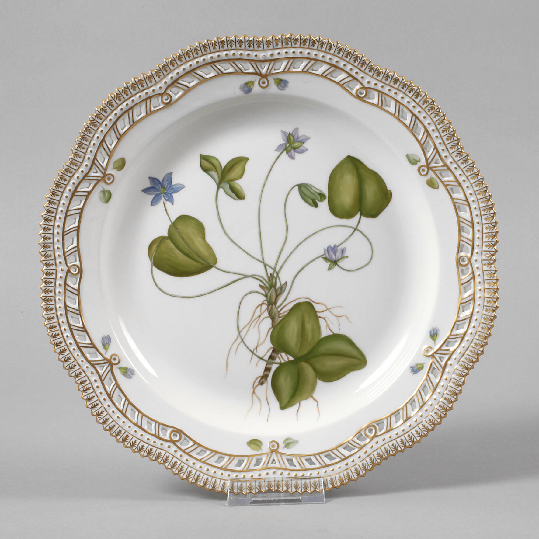 Royal Copenhagen Platzteller "Flora Danica"