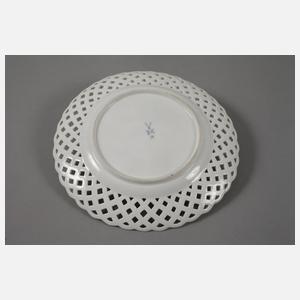 Meissen Korbrandteller "Zwiebelmuster"