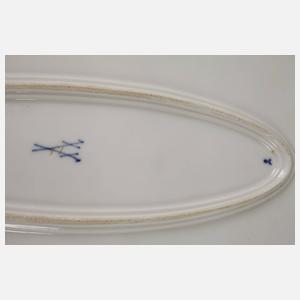 Meissen zwei Vorlegeplatten Zwiebelmuster