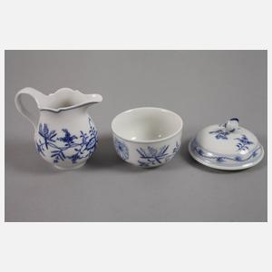 Meissen Kaffeeservice Zwiebelmuster