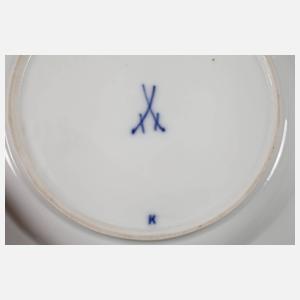 Meissen sechs Gedecke Zwiebelmuster