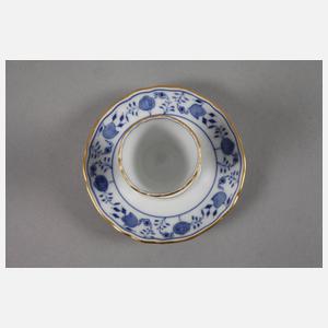 Meissen zwei Eierbecher Zwiebelmusterdekor